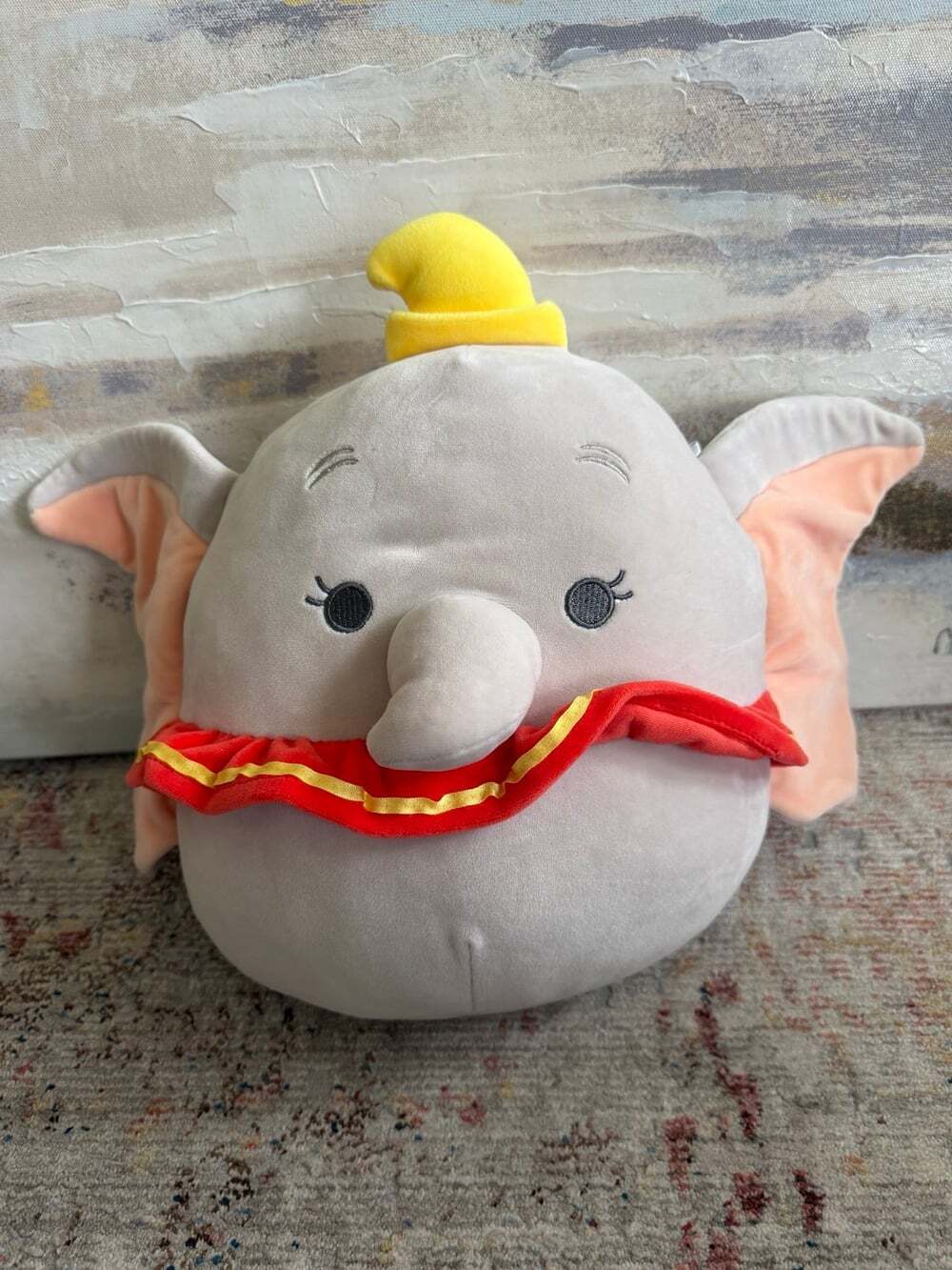 Squishmallows Disney Dumbo Elephant Plush 12" EUC